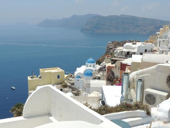 Oia's Main Street